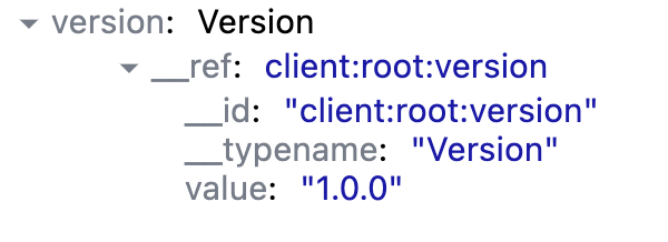 Screenshot of a Relay dev tools displaying version fieldNotice anything strange?